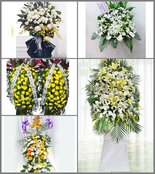 广东广州市番禺区大龙街道茶东村白事花篮预定